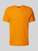 BOSS Orange T-Shirt mit Label-Print Modell 'Tegood' in Orange, Größe L