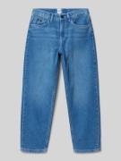 Boss Straight Leg Jeans mit 5-Pocket-Design in Blau, Größe 152