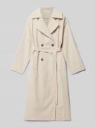 Mango Trenchcoat mit Bindegürtel Modell 'nantes' in Beige, Größe L