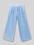 BILLIEBLUSH Jeans mit Bundfalten in Hellblau, Größe 104