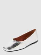 Vagabond Ballerinas in unifarbenem Design Modell 'JOLIN' in Silber, Gr...