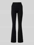 AIMN Flared Cut Leggings mit elastischem Bund in Black, Größe XL