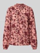 Pepe Jeans Blusenshirt mit kurzer Knopfleiste Modell 'BELLA' in Rose, ...