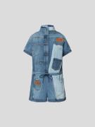 Dodo bar Or Playsuit in Denim-Optik in Jeansblau, Größe 32