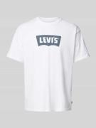 Levi's® T-Shirt mit Label-Print in Weiss, Größe L