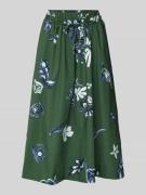 Marella Midirock mit elastischem Bund Modell 'ZAMBIA' in Dunkelgruen, ...