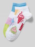 Happy Socks Sneakersocken mit Stretch-Anteil Modell 'Ice Cream' im 2er...