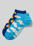 Happy Socks Sneakersocken aus Baumwoll-Mix im 2er-Pack in Blau, Größe ...