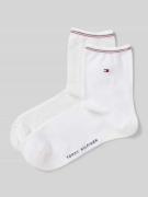 Tommy Hilfiger Socken mit elastischem Bündchen im 2er-Pack in Weiss, G...