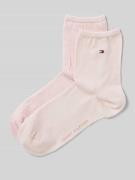 Tommy Hilfiger Socken mit elastischem Bündchen im 2er-Pack in Rosa, Gr...