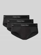 Calvin Klein Underwear Slip mit elastischem Label-Bund im 3er-Pack in ...