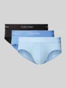 Calvin Klein Underwear Slip mit elastischem Label-Bund im 3er-Pack in ...