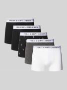 Polo Ralph Lauren Underwear Trunks mit elastischem Label-Bund im 5er-P...