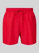 Tommy Hilfiger Badeshorts mit elastischem Bund Modell 'ORIGINAL' in Ro...