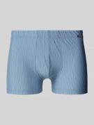Schiesser Trunks mit elastischem Bund in Dunkelblau, Größe XXL