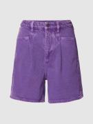 Esprit Jeansshorts mit Leinen-Anteil in Mauve, Größe 29