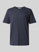 Tiger Of Sweden T-Shirt mit Label-Detail Modell 'OLAF' in Dunkelblau, ...
