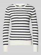 Gant Strickpullover mit Stretch-Anteil in Offwhite, Größe XS
