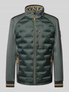 MCNEAL Steppjacke mit Stehkragen in Oliv, Größe S