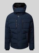 MCNEAL Steppjacke mit Kapuze in Marine, Größe XXL