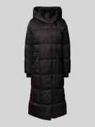 comma Steppmantel mit Kapuze in Black, Größe 36