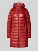 QS Steppmantel mit Kapuze in Rot, Größe S
