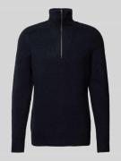 Casual Friday Strickpullover mit Troyer-Kragen Modell 'Kristian' in Ma...