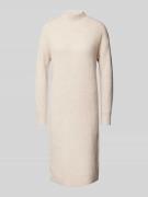 Christian Berg Woman Fließendes Strickkleid mit Woll-Anteil in Beige, ...