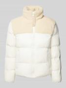 Calvin Klein Jeans Steppjacke mit Logo-Detail in Offwhite, Größe XXL