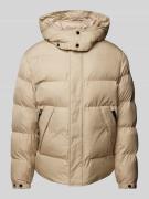 BOSS Steppjacke mit Kapuze Modell 'Corbinian' in Taupe, Größe 106