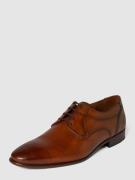 Lloyd Derby aus Leder Modell 'Manon' in Cognac, Größe 43