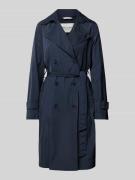 Marc O'Polo Trenchcoat mit Umlegekragen in Marine, Größe 44