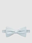 Blick Fliege aus reiner Seide in Mint, Größe 1