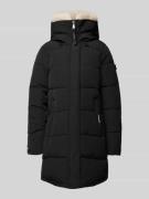 khujo Steppmantel mit Label-Details Modell 'Teddy' in Black, Größe S