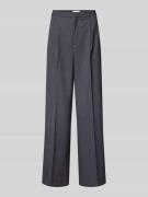 Copenhagen Muse Stoffhose in Melange-Optik in Anthrazit, Größe L