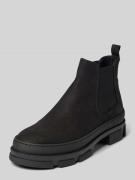 Copenhagen Chelsea Boots aus Leder mit Zugschlaufe in Black, Größe 44