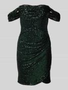 Lipsy Cocktailkleid mit Paillettenbesatz in Gruen, Größe 40