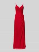 TROYDEN COLLECTION Abendkleid mit Herz-Ausschnitt in Rot, Größe 42