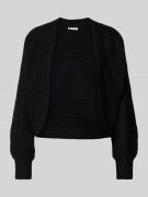 Tom Tailor Regular Fit Bolero mit Wollanteil in Black, Größe M