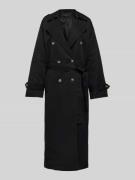 Vero Moda Outdoor Trenchcoat mit Bindegürtel Modell 'CHLOE' in Black, ...