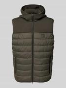 Marc O'Polo Regular Fit Steppweste aus einer Ripstop-Scuba-Kombination...