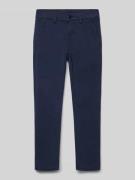 s.Oliver RED LABEL Slim Fit Chino mit Baumwolle in Marine, Größe 176