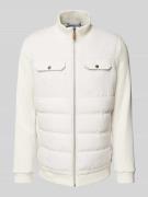 Fynch-Hatton Jacke mit Brusttaschen in Offwhite, Größe 3XL