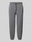 HUGO Sweatpants mit Label-Detail Modell 'Dopee' in Stein, Größe M