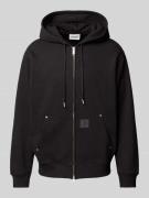 Carhartt Work In Progress Sweatjacke mit Label-Patch Modell 'ELDON' in...
