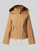 BOSS Jacke mit Stehkragen Modell 'Carbora2' in Camel, Größe 46