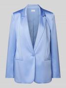 Jake*s Cocktail Blazer mit Paspeltaschen in Bleu, Größe 32