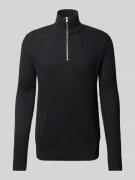 Jack & Jones Premium Strickpullover mit Troyer-Kragen Modell 'RBLALIAM...