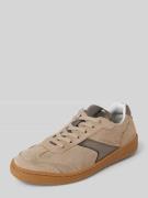 Marc O'Polo Flache Low Top Sneaker mit Glanz-Applikationen in Taupe, G...