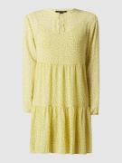 comma Kleid aus Chiffon in Hellgruen, Größe XL